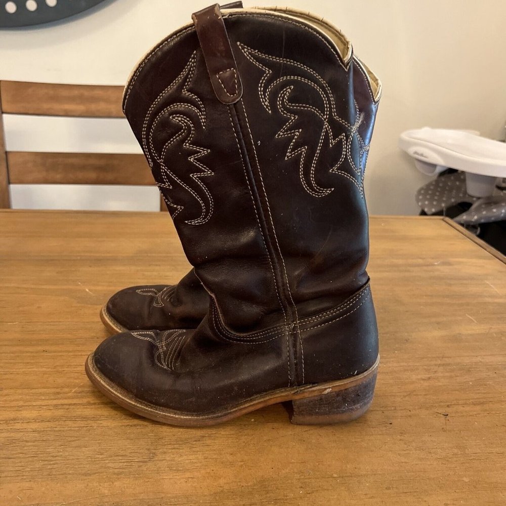 Lehigh Steel Toe Rubber Sole Men’s Boots ANSI Z41 PT83 MI/75 C/75 Size 6 1/2